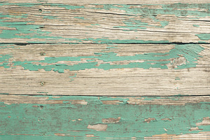Weathered Wood and Paint