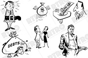 RTRO Money & Debt 1, an Illustration by RTRO Stock (Thumbnail 3 of 5)