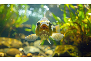 Close-up of a curious freshwater, a Nature Photo by Igor Tichonow