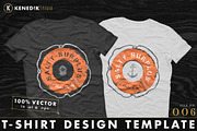 T-Shirt Design Template 006, an Object Graphic by KENEDIK DESIGN STUDIO (Thumbnail 1 of 3)