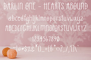 Darlin One // Sweet Font Trio, a Sans Serif Font by by Masselyn (Thumbnail 6 of 7)