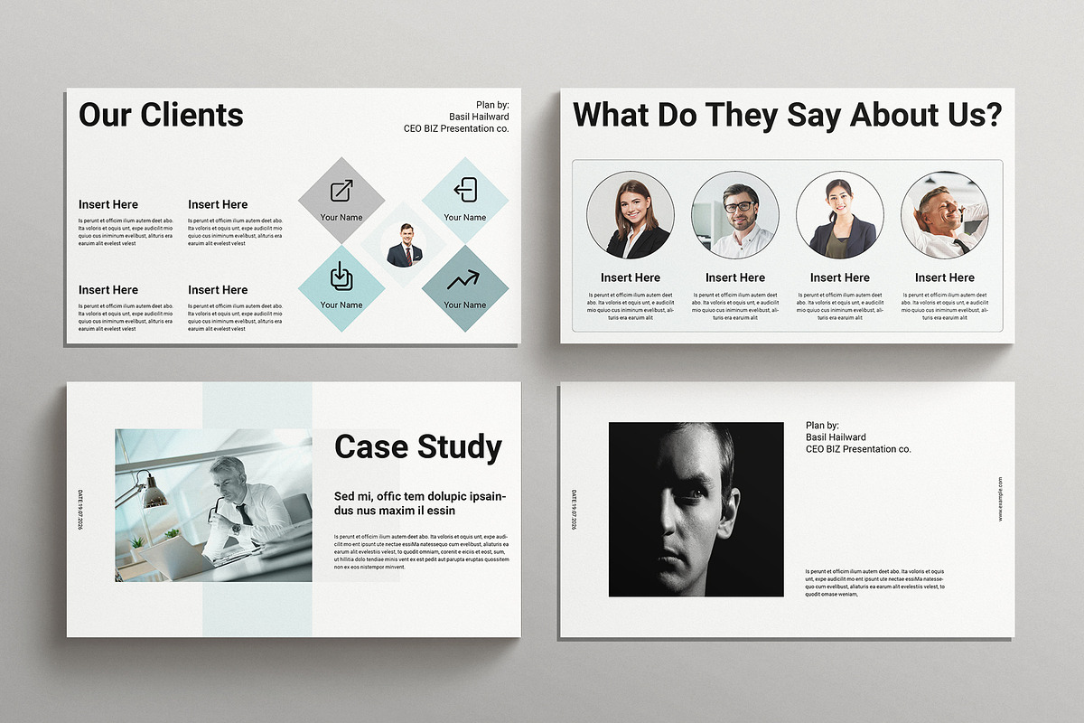 Business Plan Presentation Template, a Presentation Template by E-Type (Photo 4 of 5)