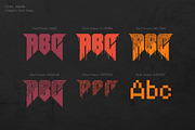 Pixel Demon - Vintage Gamer Font, a Blackletter Font by Gleb Guralnyk (Thumbnail 6 of 8)