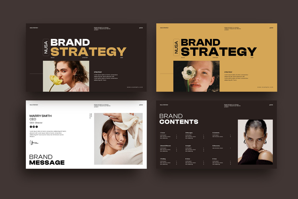 Nusa Brand Strategy Presentation, a Presentation Template by Studio Artisan (Photo 4 of 10)