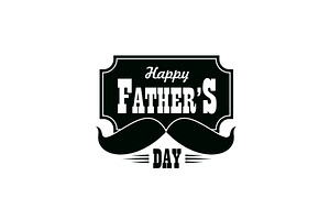 Fathers Day Vector Icon