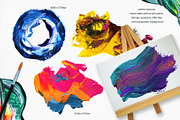 Acrylic Brush Strokes Textures, a Texture Graphic by Marmoris.Arts (Thumbnail 3 of 12)