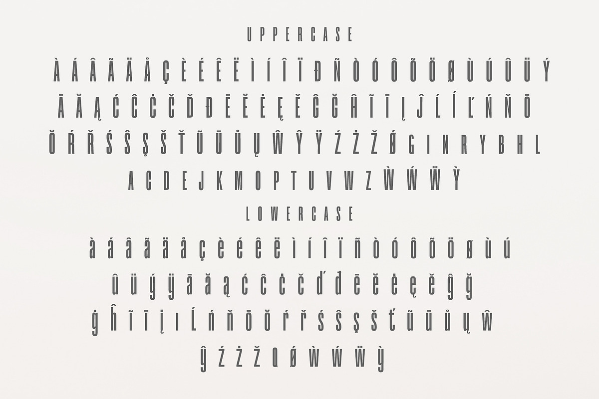 Yafeu Sans Serif Font Family preview 3