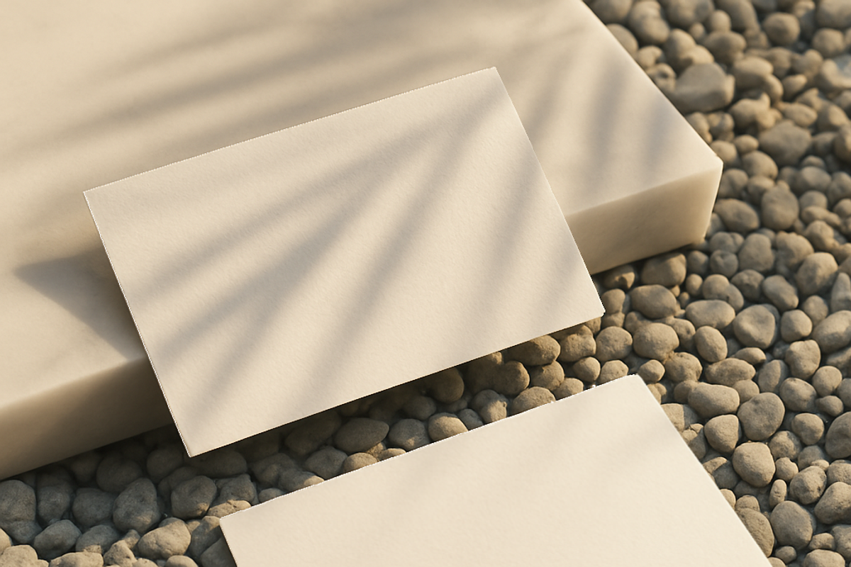 MINIMAL Buisiness card mockup-Marble, an Advertising Mockup by MD.HAMZA.DESIGNS (Photo 3 of 4)