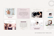 Eva Facebook Page Canva Template, a Templates & Theme by The Canva Template Shop (Thumbnail 4 of 5)