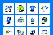 130 Football World Cup Celebration, a Sport Illustration by Creative Stall (Thumbnail 7 of 10)