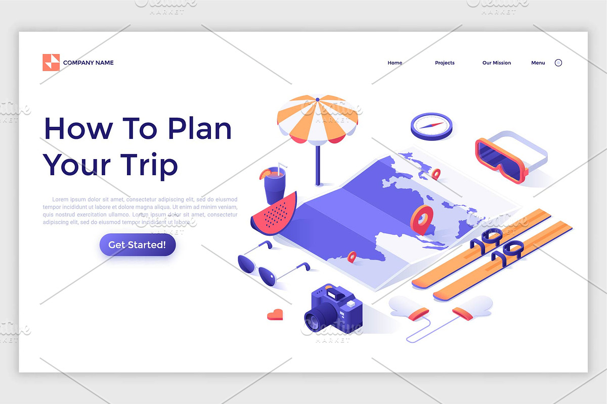 Isometric Solutions Mini. Part 4, a Templates & Theme by Andrew Kras Design (Photo 9 of 19)