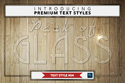 Glass #1 - 16 Text Styles, a Layer Style Add-On by Jonas Stensgaard (Thumbnail 5 of 19)