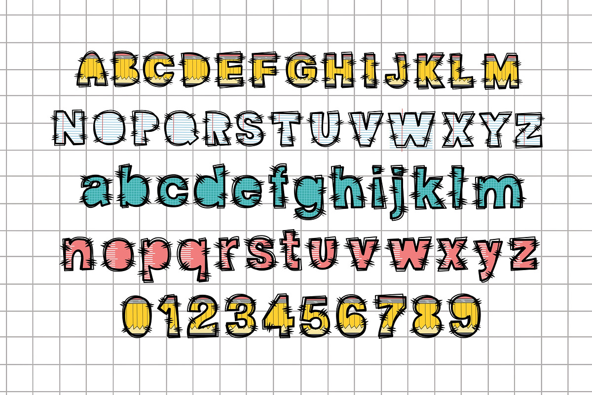 Back to School Breath OTF PNG SVG, a Symbol Font by DREAMs Soul G. (Photo 2 of 5)