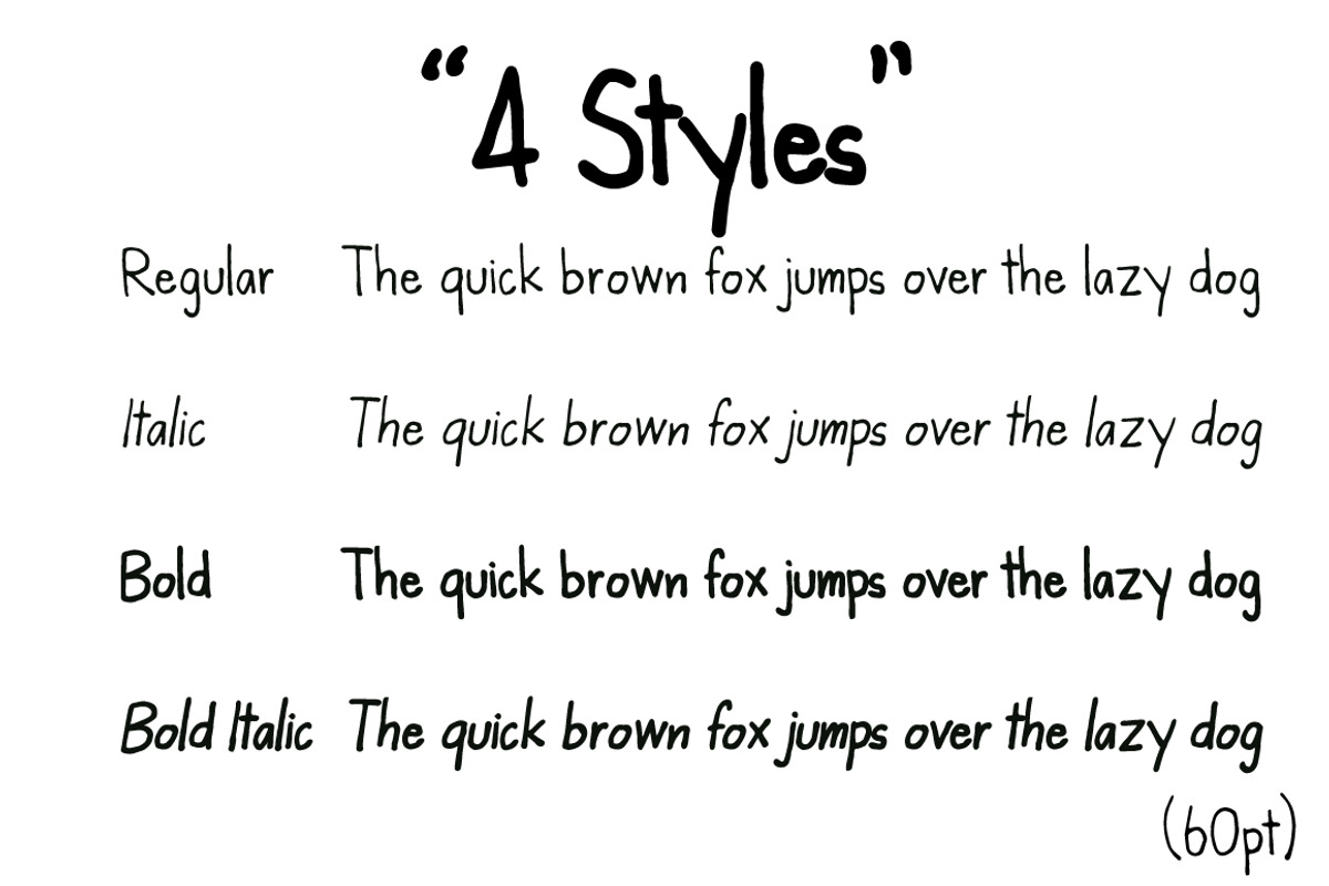 Kanda Handwriting Typeface preview 7
