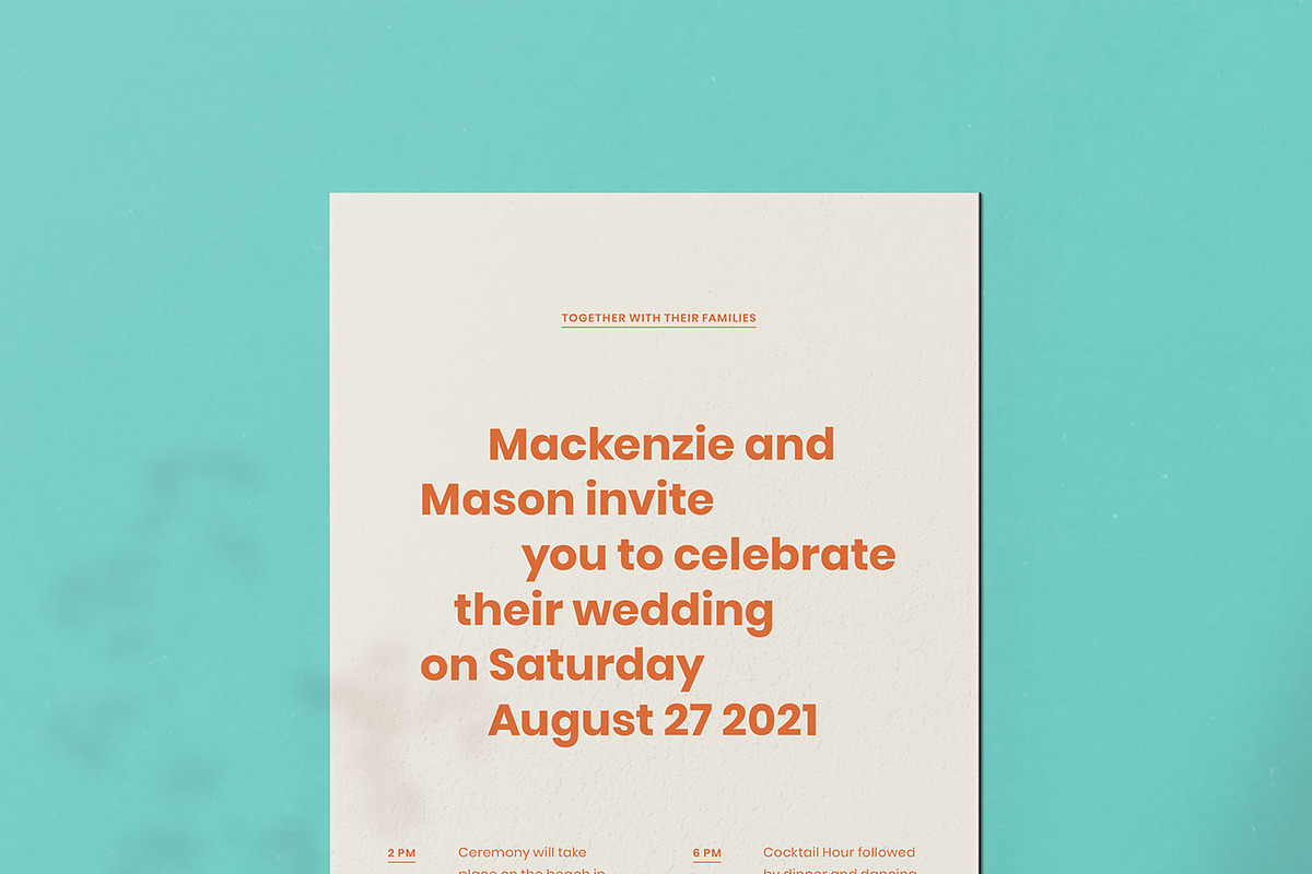 The Fun Ones Wedding Suite, an Invitation Template by Heart to Heart Paper Co (Photo 10 of 14)