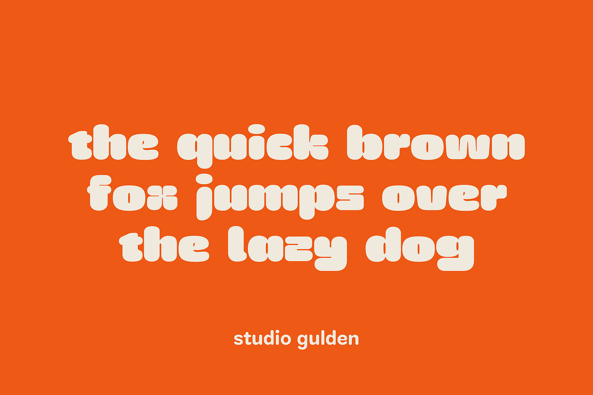 SG - WRISTAN, a Font by Studio Gulden (Photo 6 of 11)