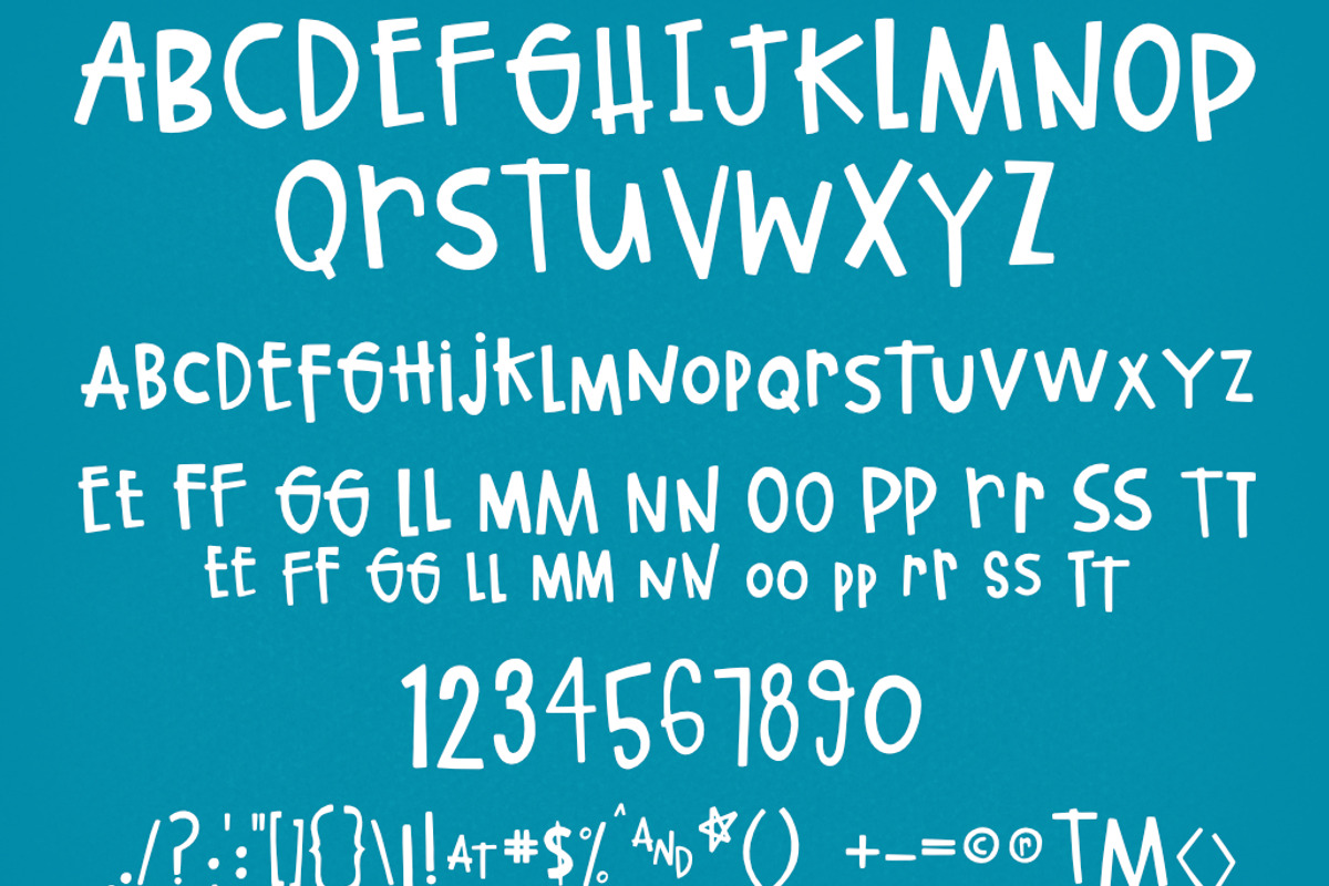 Quirky Hand-lettered Font, a Handwritten Font by Groovy Fonts by Mindy (Photo 2 of 6)