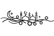 50 Islamic Ramadan Eid Icon Set, an Illustration by BIPLOB EXPERT (Thumbnail 32 of 51)
