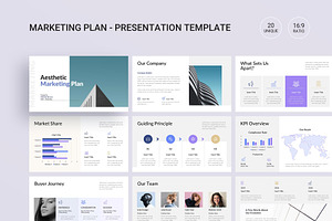 Aesthetic Marketing Plan Template