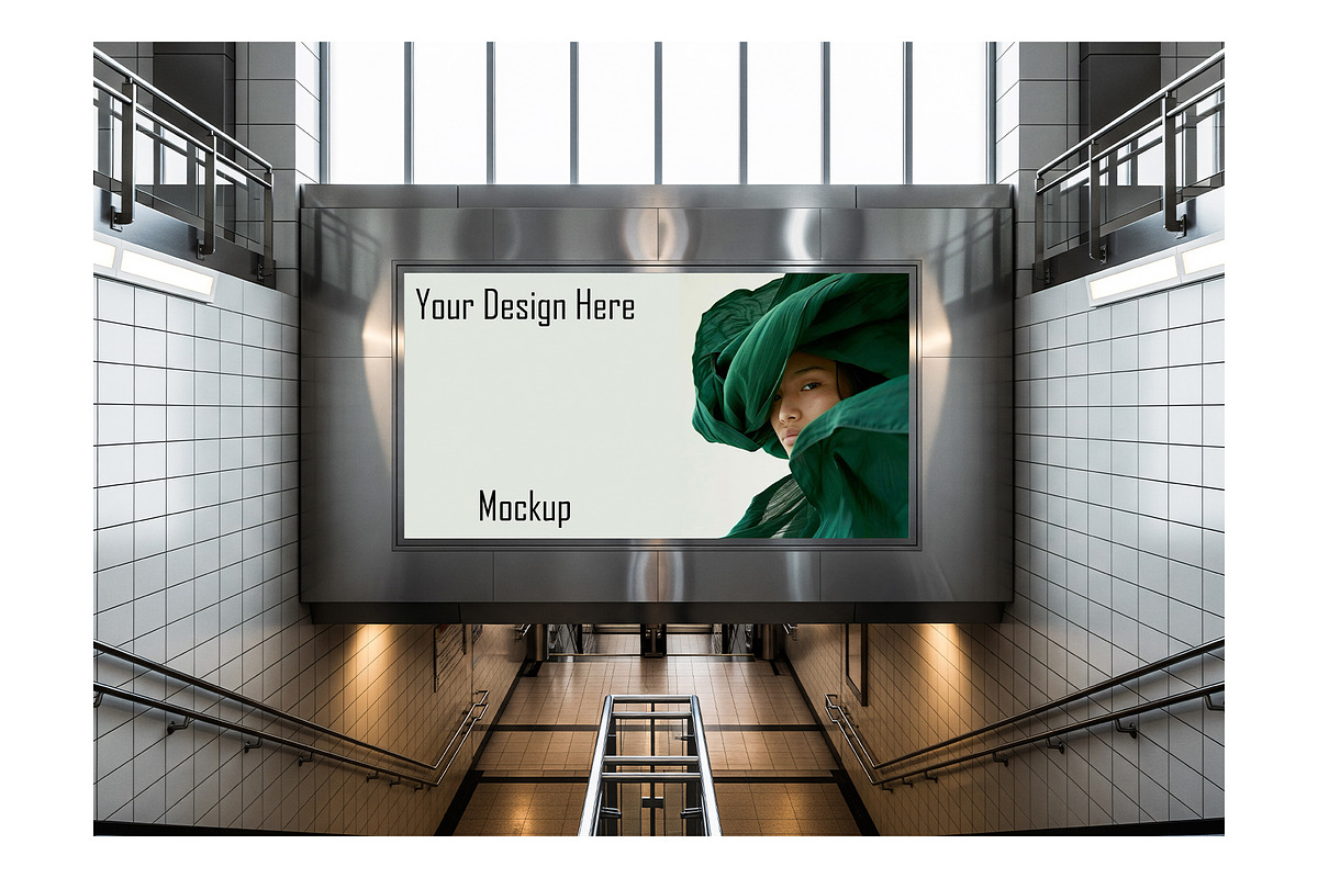 Billboard Mockup, an Advertising Mockup by Aquarianz Studio (Photo 4 of 8)