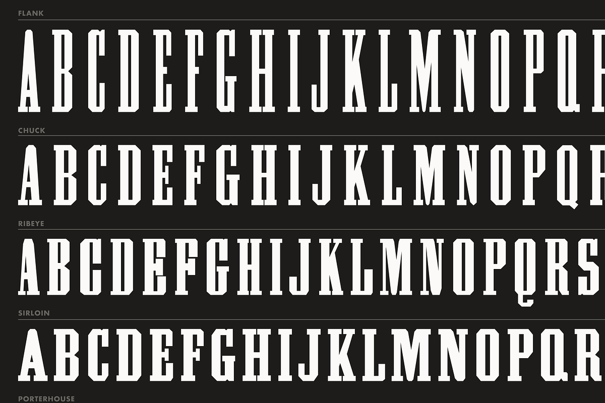 Wood Type Bundle, a Font by Pale Horse (Photo 8 of 8)