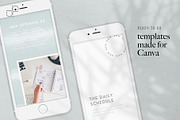 Tie Dye Instagram Template on Canva, a Social Media Template by Chloe Leonard Studio (Thumbnail 5 of 7)