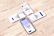 Ultimate Phone Screen Mockup Kit, an iPhone Mockup by coloformia (Thumbnail 5 of 14)
