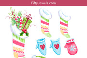 Watercolor Christmas, an Illustration by Feather Grace Designs (Thumbnail 4 of 4)