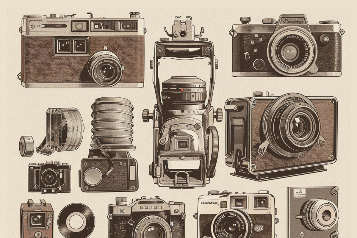 Retro Camera Patterns
