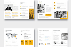 Annual Report Brochure Layout