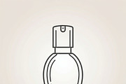 43 Beauty Makeup Outline Icons, an Outline Icon by adenpinkstore (Thumbnail 21 of 24)