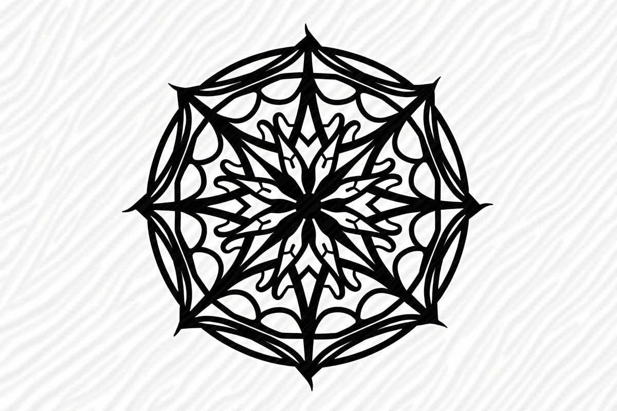 Intricate Mandala Laser Cut Designs, an Object Graphic by balal (Photo 14 of 16)