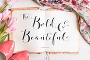 Fashionista Black, a Script Font by Emily Spadoni (Thumbnail 2 of 10)