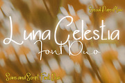Luna Celestia: Sans and Script Duo, a Sans Serif Font by PaperMoon (Thumbnail 1 of 7)