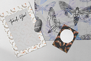 Night Moth. Watercolor Patterns, a Pattern Graphic by NKTKNS (Thumbnail 7 of 7)