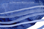 Sapphire Blue Clipart Watercolor, a Texture Graphic by FineArt (Thumbnail 11 of 12)