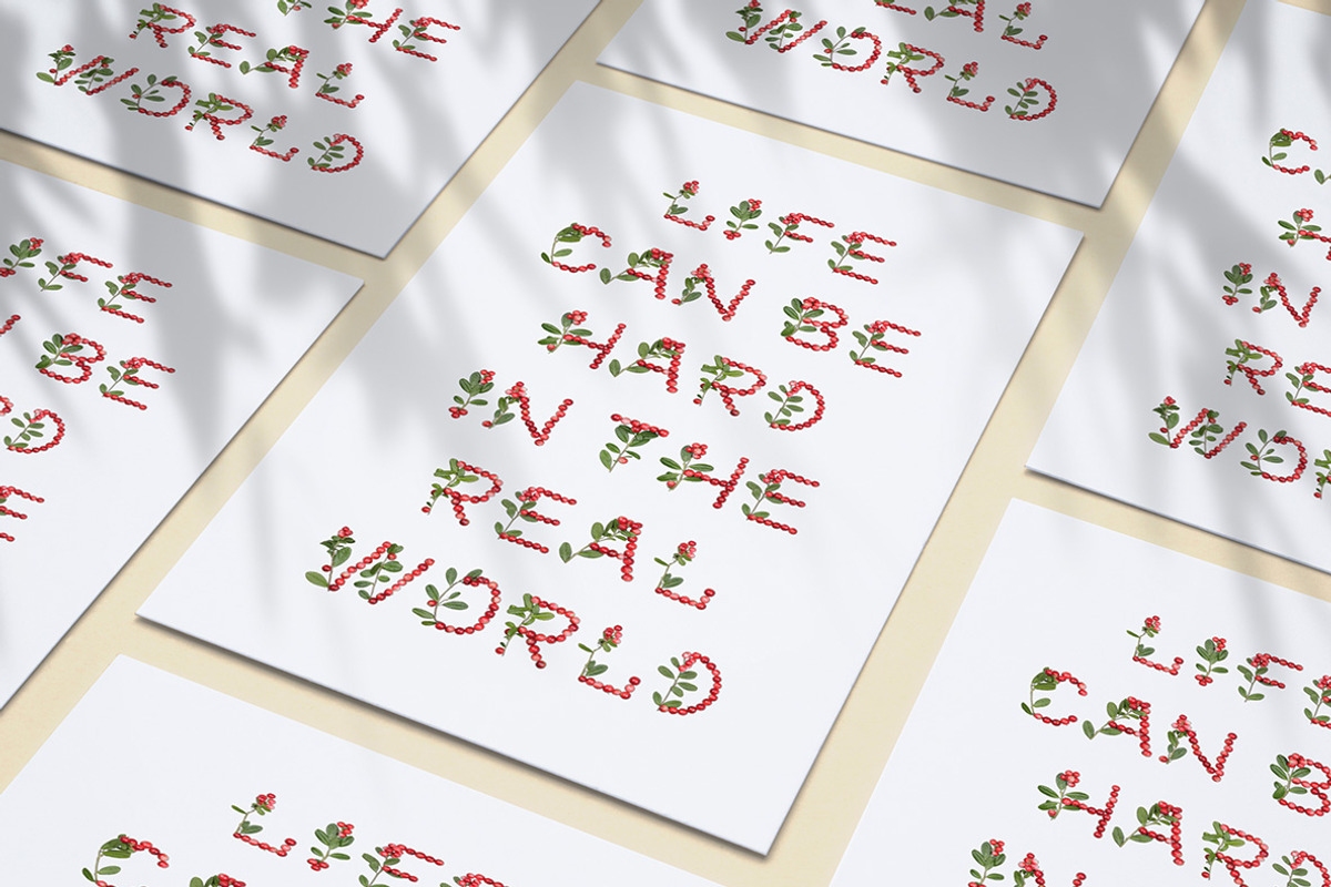 Cowberry Font, a Font by Handmadefont (Photo 5 of 8)