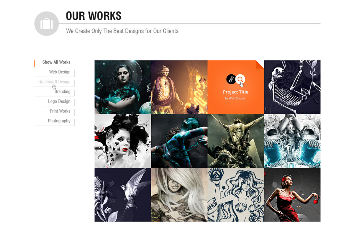 Bright - Single Page PSD Template, a Websites & App Template by Metrothemes (Photo 3 of 5)