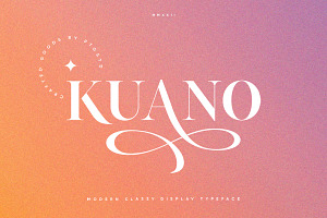 Kuano Classy Display Serif