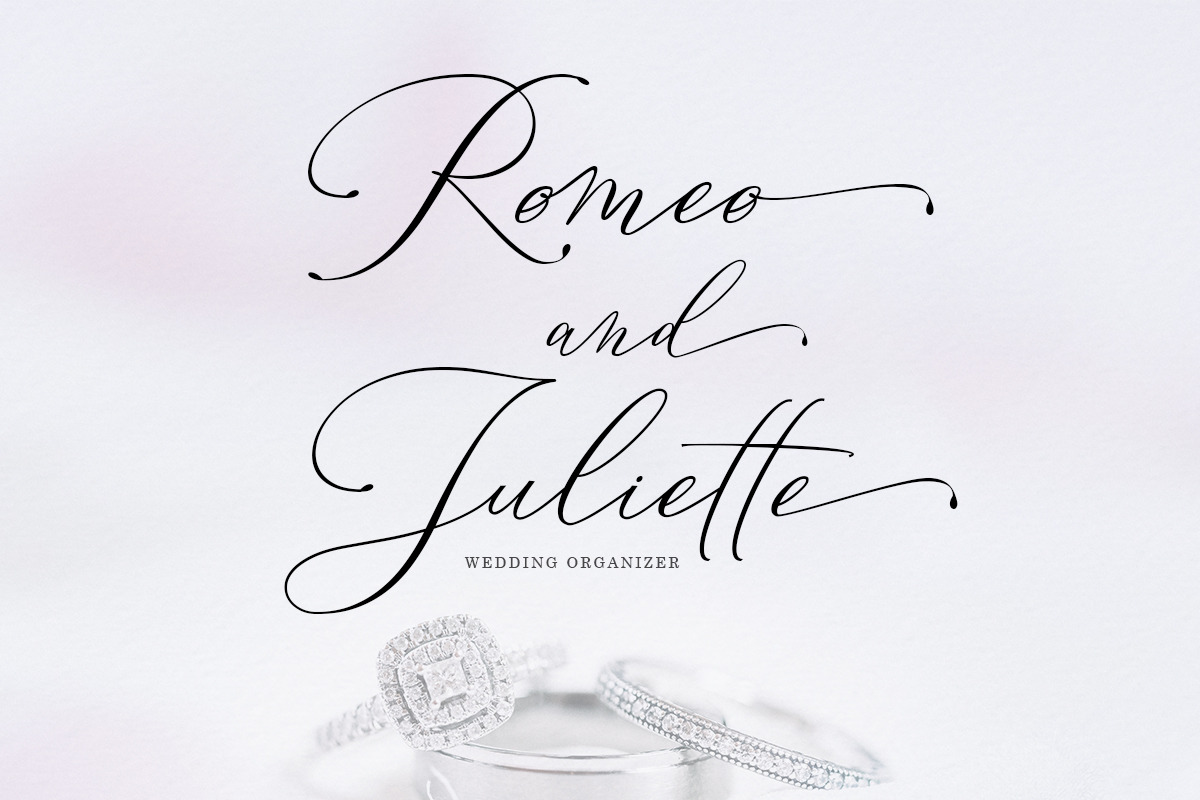 Konesta - Modern Calligraphy Script, a Script Font by Romiecreative (Photo 4 of 10)