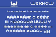 High tech font, a Font by weknow (Thumbnail 8 of 8)