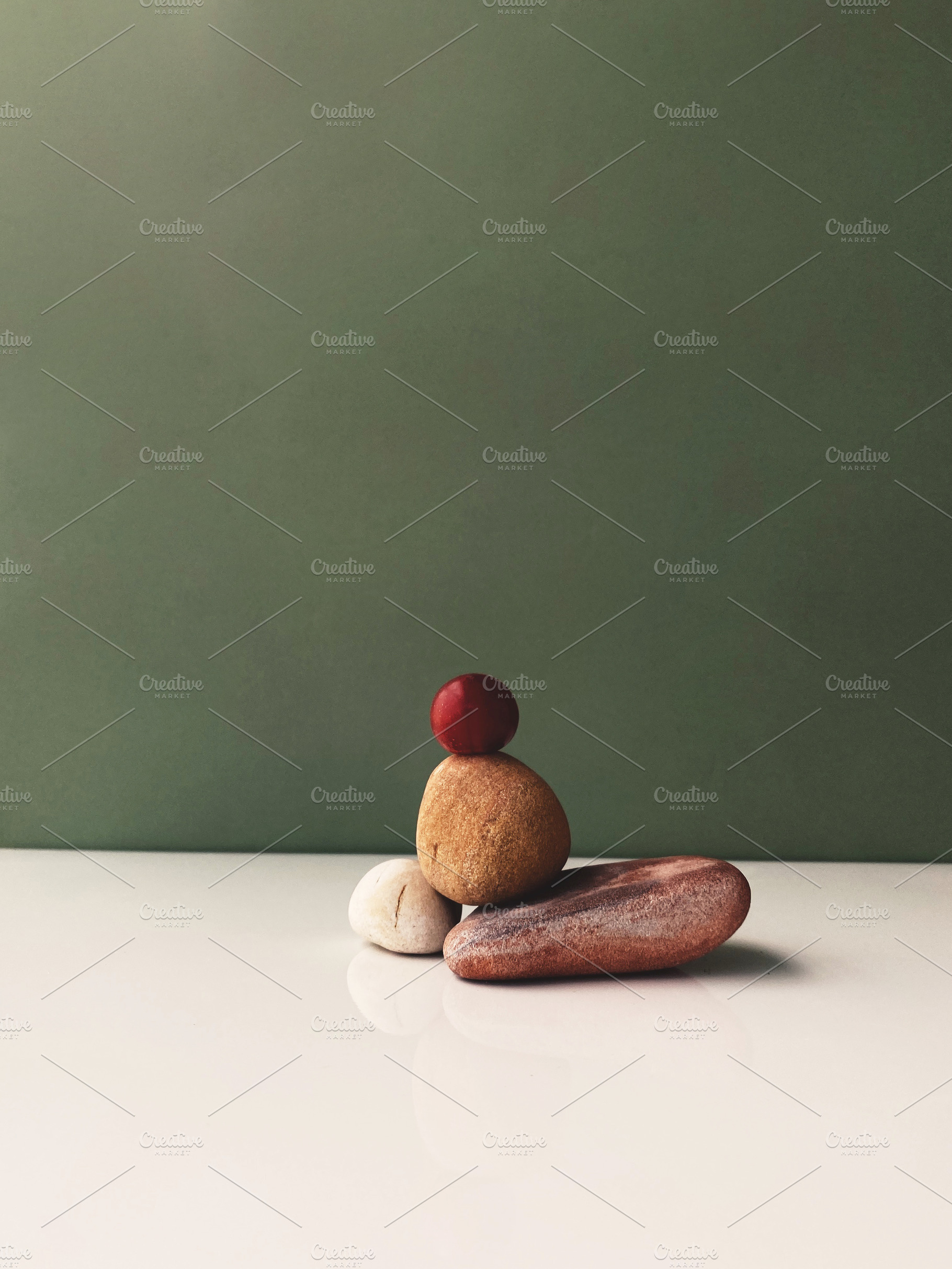 Still life with stones, an Abstract Photo by AselAbilkhamit