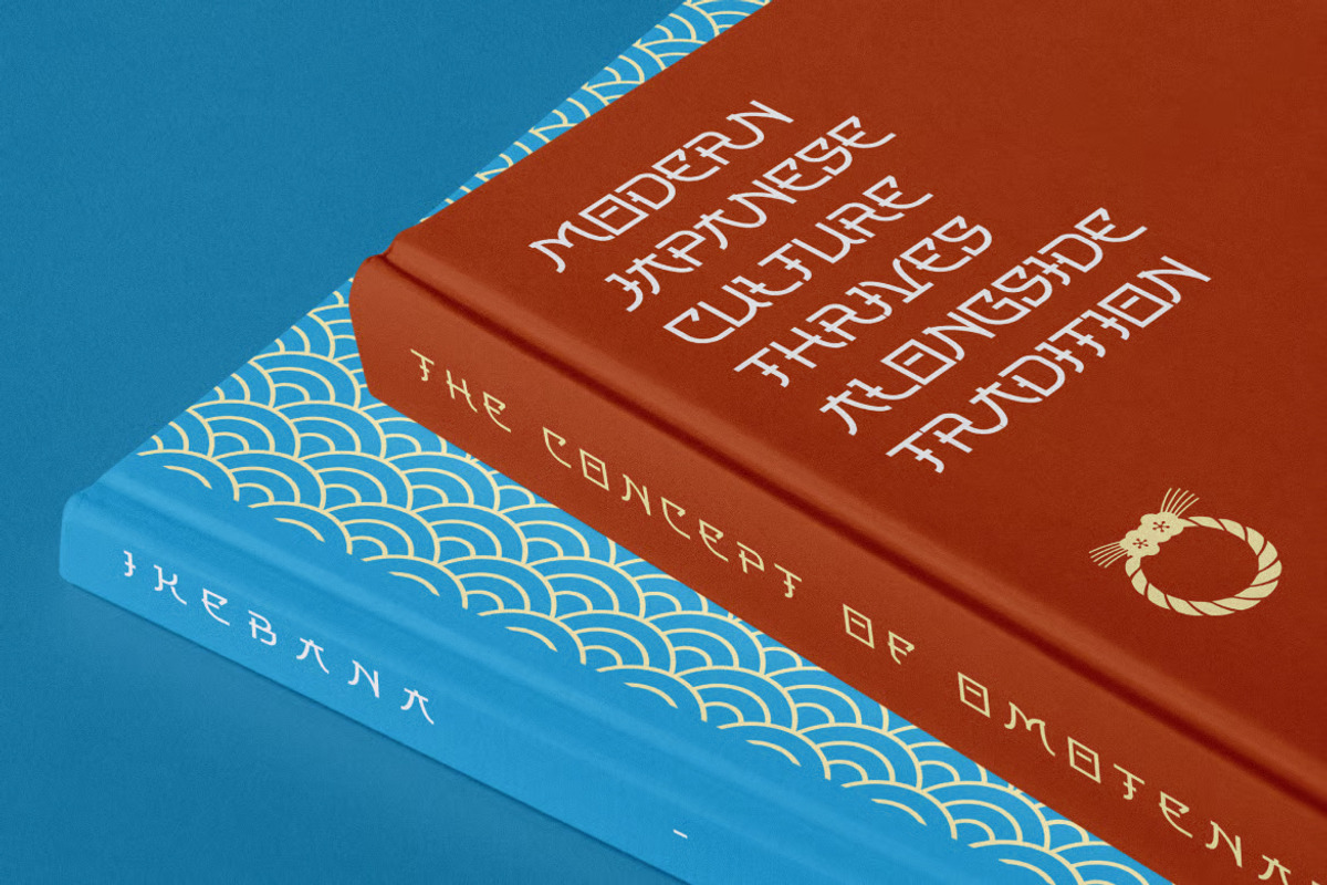 Souta - Japanese Style Display Font, a Sans Serif Font by Brand Earth (Photo 7 of 7)