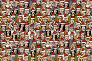 NewYear vector greetingcard, pattern, a Decorative Illustration by Crowhouse (Thumbnail 3 of 4)