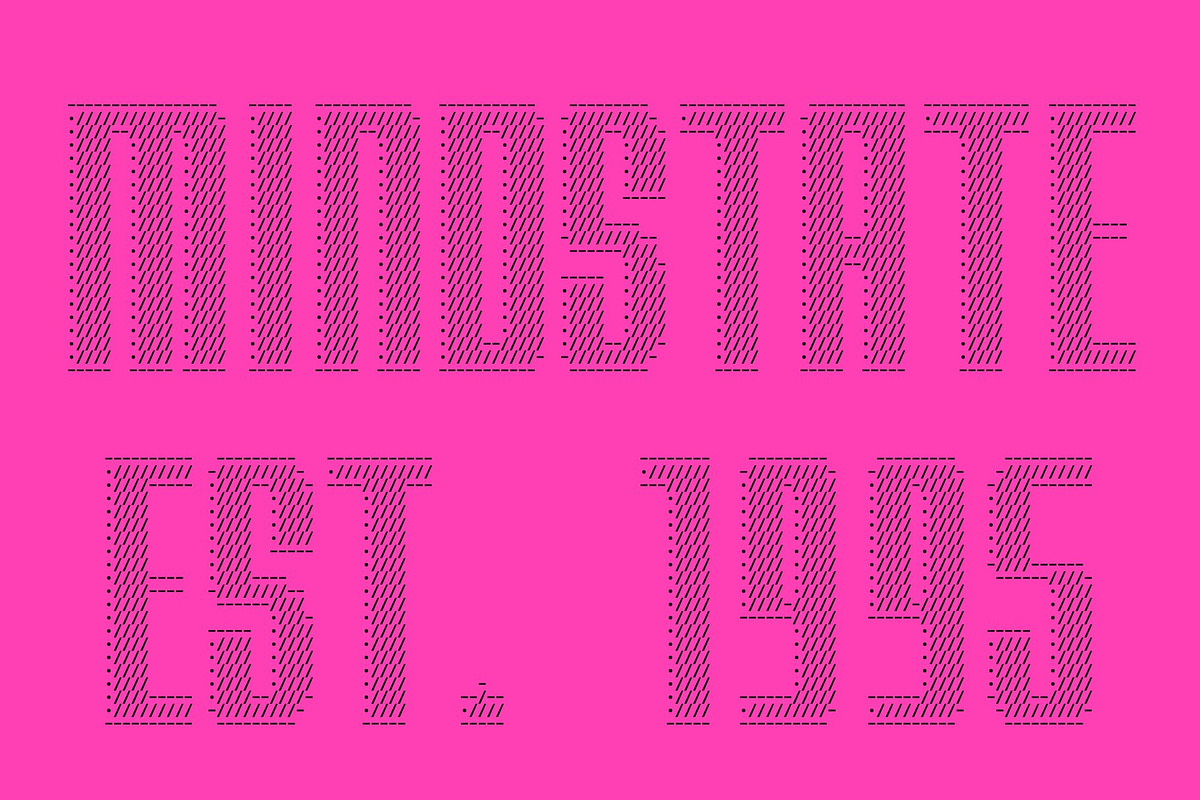 CS Gustaz Ascii, a Sans Serif Font by Craft Supply Co. (Photo 4 of 8)