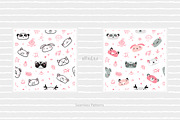 Cute Animal Illustrations & Patterns, a Pattern Graphic by AllNikArt (Thumbnail 15 of 15)