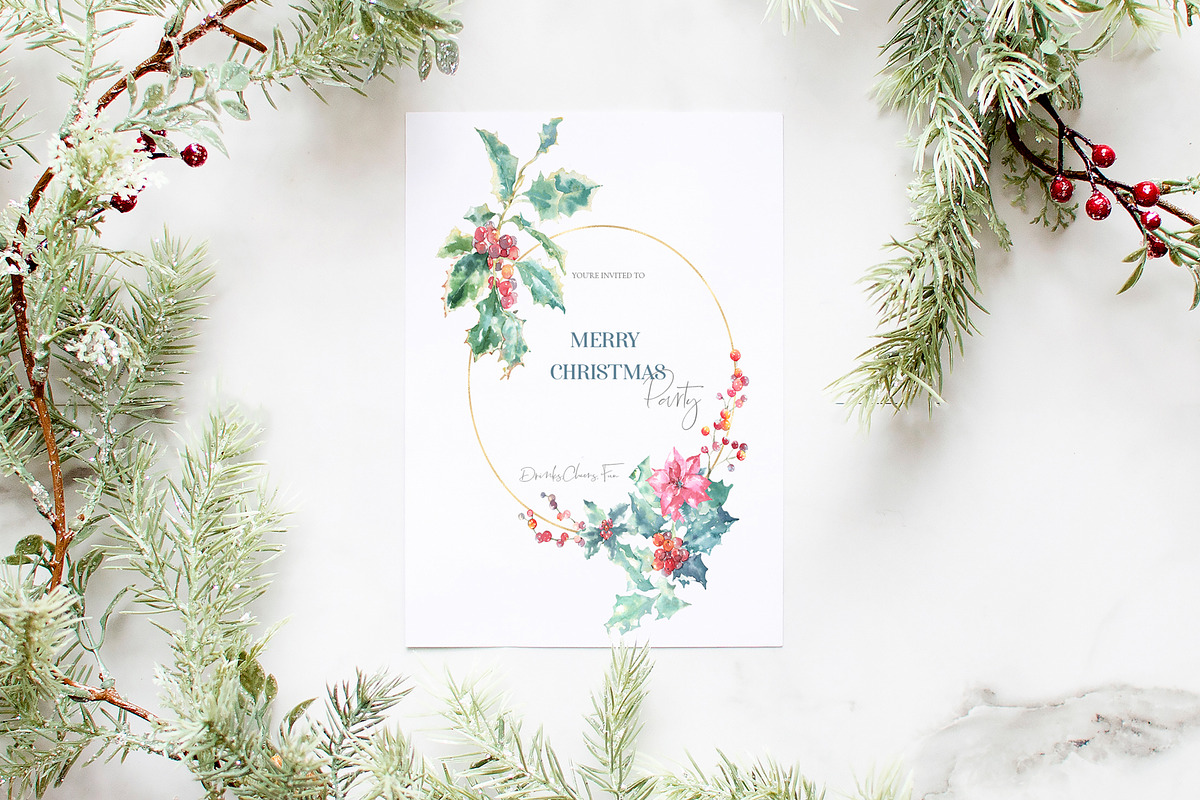 Christmas Watercolor Woodland Story, an Animal Illustration by Catherine Wheel (Photo 11 of 29)
