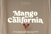 Mango California Serif Font, a Serif Font by roomspace creative lab (Thumbnail 1 of 15)