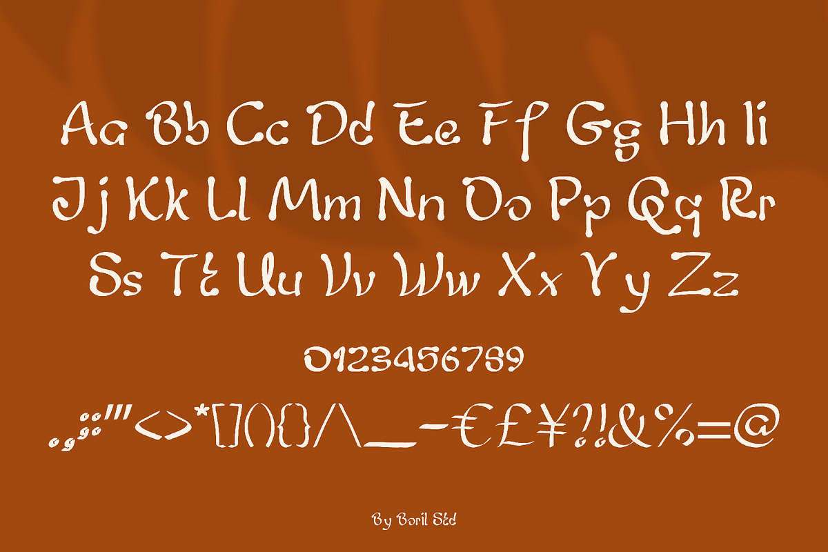 Giwali - Handwritten Tropical Font, a Handwritten Font by Boril Std (Photo 2 of 10)