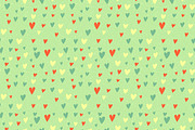Set of pattrens with hearts, a Pattern Graphic by totokumi (Thumbnail 3 of 5)